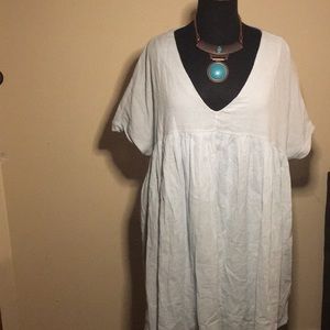 Listicle Mint Babydoll Dress